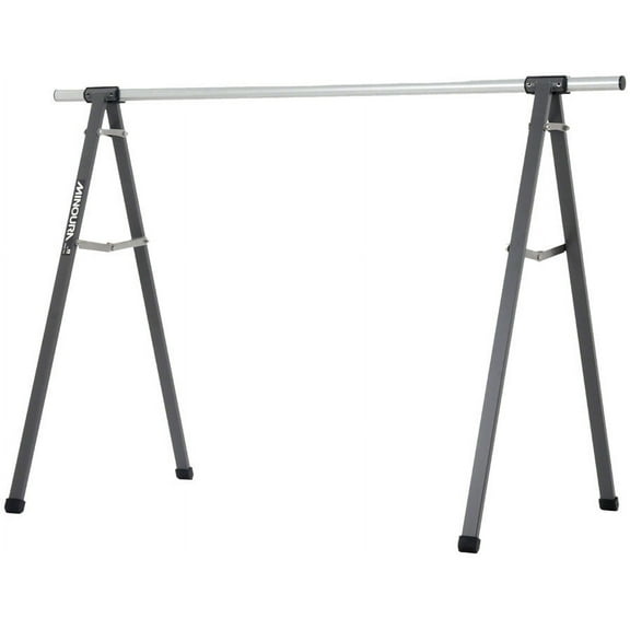 Minoura Level-170HS Saddle Nose Bike Stand - 5-bike, Silver/Black