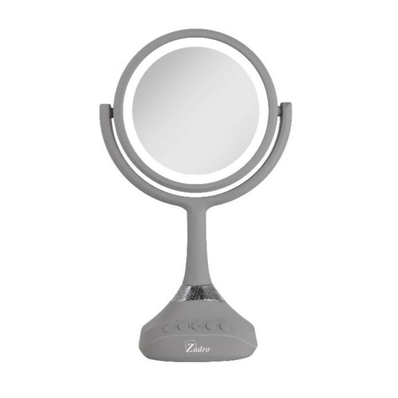 Zadro LED Lighted Makeup Mirror with Bluetooth and USB Port