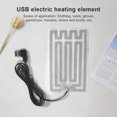 thumbnail image 3 of Estera Calefactora Fibra Carbono Película USB Plegable para Cuello Hombros Espalda Y Piernas, 3 of 9