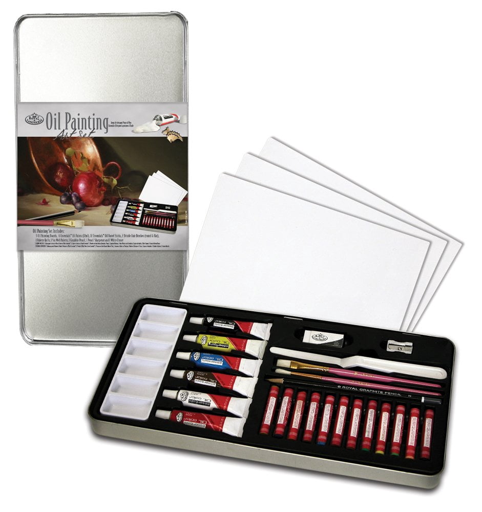 Royal Brush Oil Painting Art Tin Set