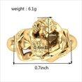 thumbnail image 4 of Anillo de moda para mujer, pareja besándose, anillos de moda para mujer, joyería, regalos de cumpleaños para el día de San Valentín 9 oso de fresa Electrónica, 4 of 5