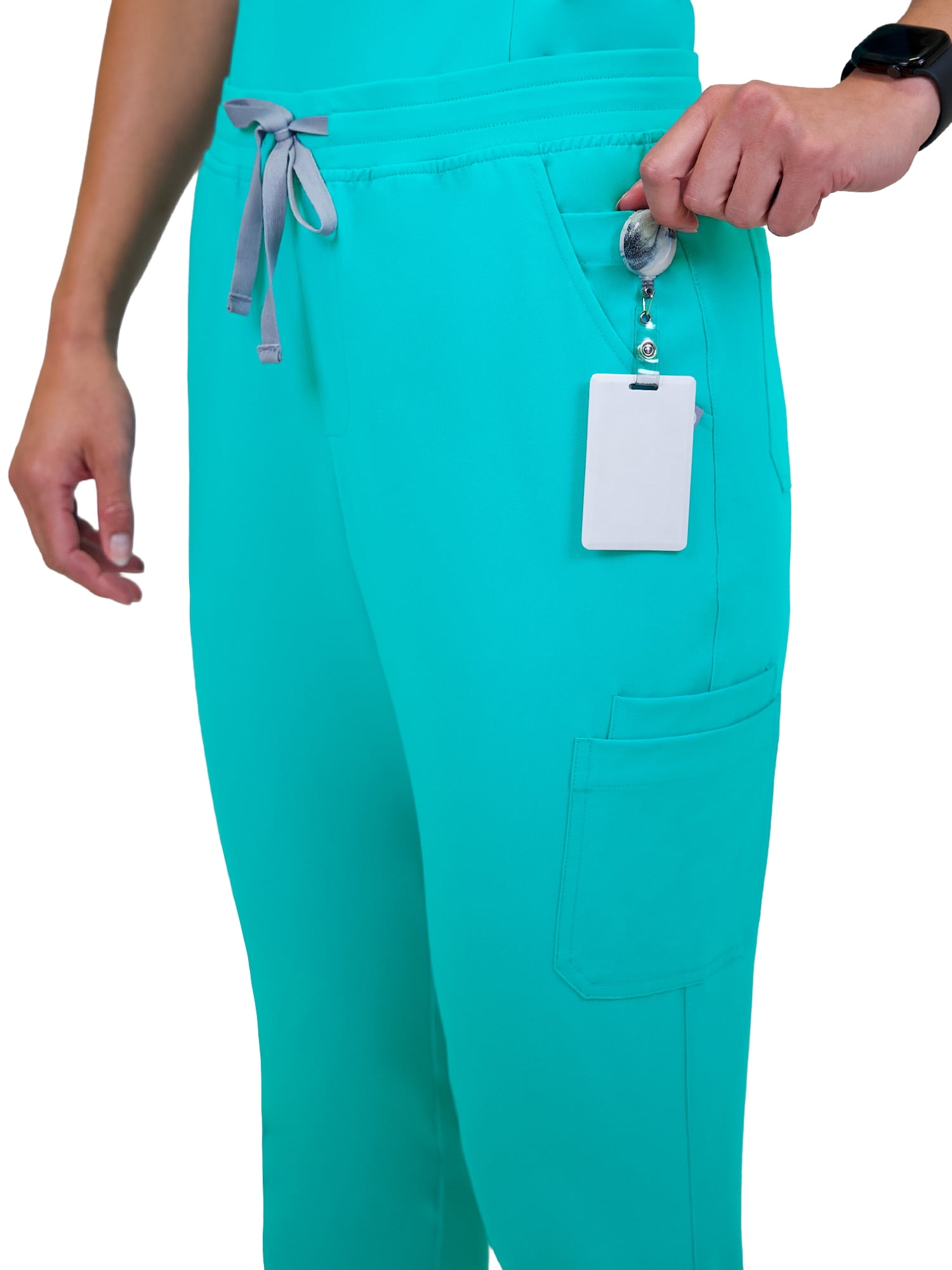 Doctor's Choice Elite-Rx Antimicrobial Fluid-Resistant Women's Scrub Pant, 8 Pockets, Sizes S - XXXL