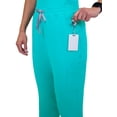 thumbnail image 6 of Doctor's Choice Elite -Rx Scrubs Women's Scrub Bottom Teal S - XXXL, 6 of 10