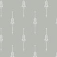 thumbnail image 2 of 3S Brother's Kitchen Valance BOHO Printed Set of 3 Hanging Rod Pocket & Back Tab Window Décor Valances Tiers Café Curtains -Made in Turkey 0035( Grey 50"x14" Valance - 2 Tiers 24"x30"), 2 of 4