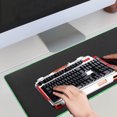 thumbnail image 3 of 600x300x2mm Large Size Black Anti-Slip Natural Rubber Gaming Mouse Pad Mat for PC Laptop Desktop Computer, 3 of 7
