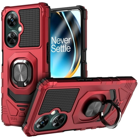 Rome Tech for OnePlus Nord N30 5G Armor Case - Red