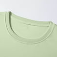 thumbnail image 5 of KeShDi Mens Shirts Men's Fashion Hoodies & Sweatshirts Men Casual Solid Color Basic Pullover Round Neck Blouses Shirts Mint Green S, 5 of 6