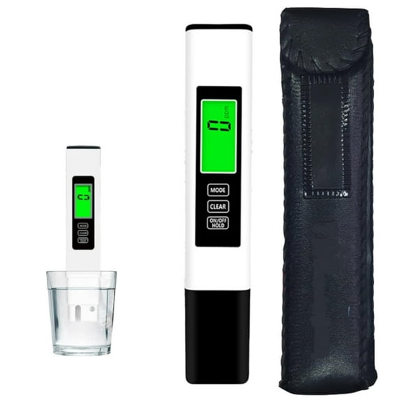 2025 All-New 4 in 1 Tds Meter Digital Water Tester,4 in 1 Tds Meter Digital Water Tester,Portable Multi-Function Digital Water Purity Tester,Digital Water Tester for Drinking Water (1pcs White)