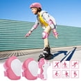 thumbnail image 2 of Set de protección WayEee Kids, casco de bicicleta para niñas de 3 a 10 años, 2 of 8