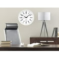 thumbnail image 4 of Bulova Accuracy Connect Wall Clock C5002, 12.5, White, 4 of 5