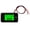 Green, variant on MOMOJIA DC5-100V Battery Capacity Indicator LCD Car Motorcycle Voltmeter Electricity