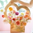 thumbnail image 4 of Cajas de regalo decorativas 2 unids Cajas de flores de boda Bolsos Cajas de embalaje (dorado), 4 of 6