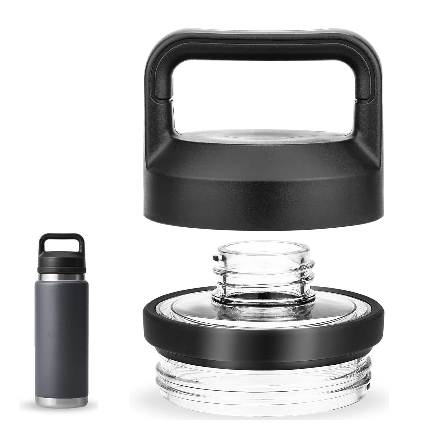 Water Bottle Yeti Rambler Gasket Chug Cap For YETI Rambler Bottle