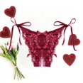 thumbnail image 2 of Panties for Women,Soft Seamless Hipster Underwear for Women Comfort Everyday Wear Stretch Bikini Briefs Gentle Fit,Womens Underwear,Red,One Size, 2 of 4