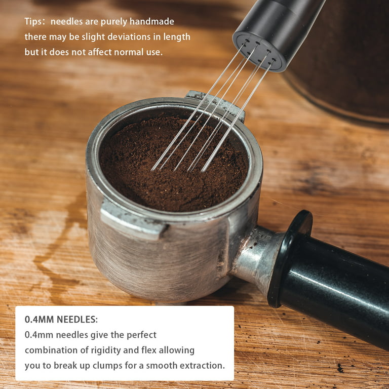 Espresso Coffee Stirrer, MATOW Stainless Steel Mini Whisk for Espresso  Stirring Distribution – Professional Coffee Powder Stirring Tool