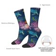 thumbnail image 2 of Yiaed Undersea Animals Print Great elasticity Crew Socks Sports socks for Men and Women, 2 of 5