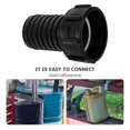 thumbnail image 4 of Conector de tanque de mano con junta de barril, accesorio IBC, reemplazo de manguera resistente de plástico, 4 of 6