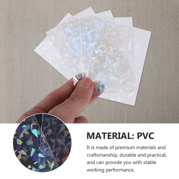 TABLZONE Durable PVC Card Sleeves for Standard Size Cards with Glitter - Walmart Business Supplies TABLZONE Durable PVC Card Sleeves for Standard Size Cards with Glitter - Walmart Business Supplies