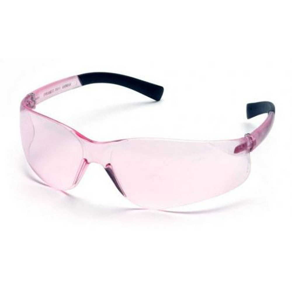 Pyramex Ztek Mini Womens Safety Glasses with Pink Lens, The Ztek Mini