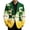 01-Green, variant on Men's St. Patrick’s Day Corduroy Printed Jacket Shamrock Holiday Party Coat Casual Plus Size Blazer 03-Green XXL