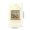 thumbnail image 3 of Steadline Oversized Christmas Door Curtain with 3D Embroidery - Holiday Decorative Cover for Indoor and Outdoor Festive Atmosphere Creation During Winter Celebration, 3 of 7