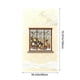 thumbnail image 3 of 3D Embroidery Christmas Door Curtain Holiday Decorative Cover for Front Door Wall Party Festival Home Decorations, 3 of 6