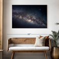 thumbnail image 3 of Elephant Stock Milky Way Galaxy View Wall Art - Horizontal Canvas Wall Art - Living Room Wall Decor - Astronomy & Space Canvas - Gray And Blue Decor - 48" x 32", 3 of 8