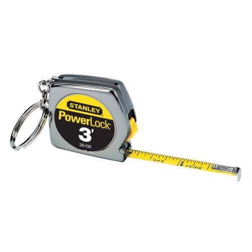 STANLEY 39130 PowerLock 3Foot Key Chain Tape Measure
