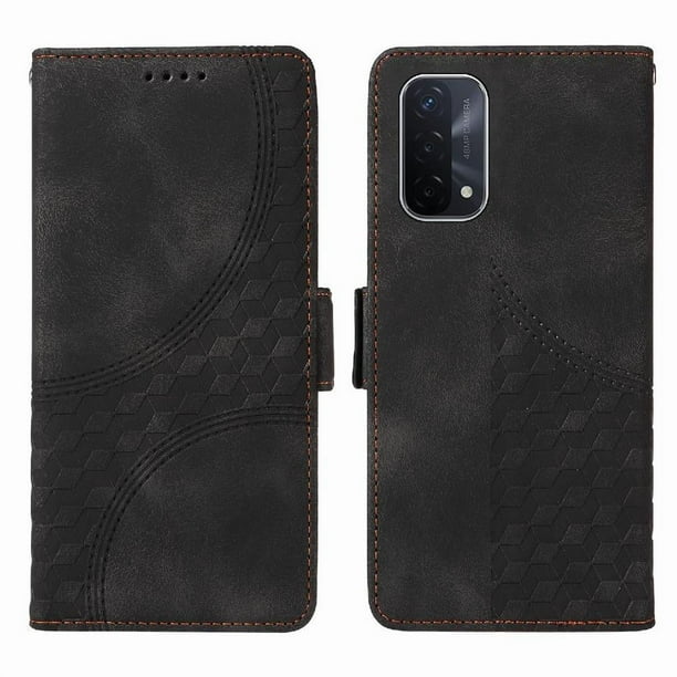 Funda GANGXUN para OnePlus Nord N200 con diseño acolchado elegante, cuero PU, protección total y ajuste preciso