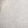 thumbnail image 6 of SAFAVIEH Rumi Beumont Solid Polyester Shag Runner Rug, Ivory/Light Beige, 2'2" x 8', 6 of 7