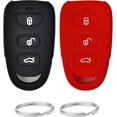 thumbnail image 1 of Cache-Clés en Silicone Réutilisable Compatible avec Hyundai Accent Elantra Genesis Sonata Kia Forte 2006-2019, 1 of 5