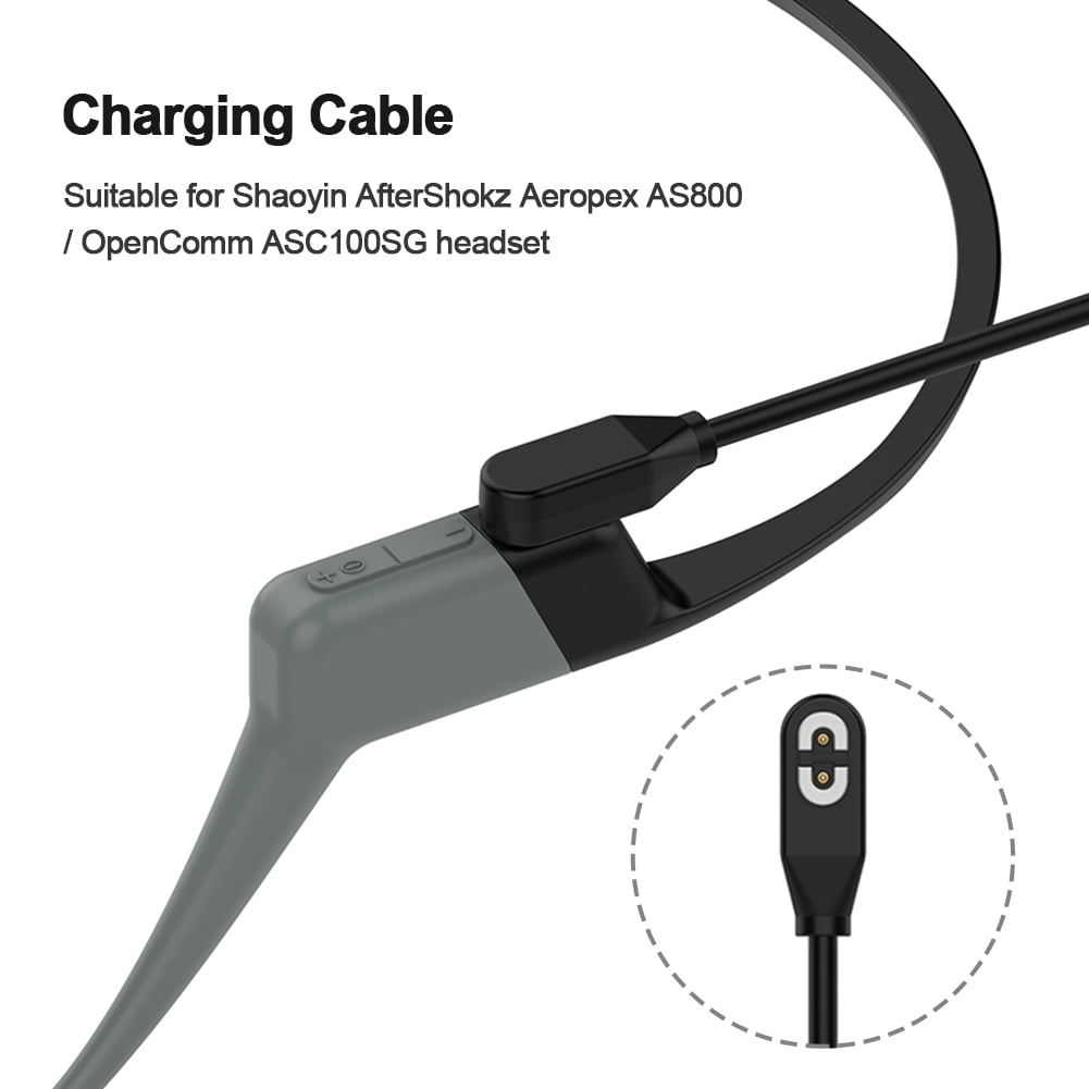 5V Charging Cable for AfterShokz Aeropex AS800 / OpenComm ASC100SG