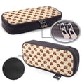 thumbnail image 4 of Lsque Fall Turkey Printed Big Capacity PU Leather Pencil Case Large Pencil Pouch Stationery Pen Bag Pencil Holder for Teen, 4 of 6