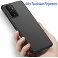 thumbnail image 2 of Case for Samsung Galaxy A52 Phone Case Protective Slim [Defend from Scratch/Slip/Drop/Fingerprint] Matte PC Hard Minimalistic Phone Cover for Samsung Galaxy A52-Red, 2 of 12