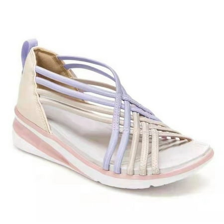 

Orthotics Sandals Comfort Premium Casual Wedges Sandal for Summer Outdoor 43 Pink