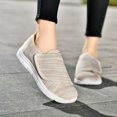 thumbnail image 3 of Diabetic Shoes for Women Extra Wide Shoes Width Edema Slip On Walking Sneakers for Elderly Swollen Feet, 3 of 8