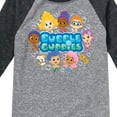 thumbnail image 3 of Bubble Guppies - Bubble Guppies Group - Toddler And Youth Raglan Graphic T-Shirt, 3 of 4