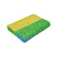 thumbnail image 6 of Kll Fleece Blanket Plush Throw Blanket Colorful Glitter Rainbow,Soft Fuzzy Cozy Flannel Blanket For Couch Sofa Bed.(40"X30"), 6 of 9