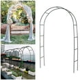 thumbnail image 3 of Metal Wedding Arch Stackable Balloon Arch for Party Graduation Prop Supplies 200X230X37CM Black, 3 of 8