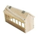 thumbnail image 2 of Comedero para palomas, bebedero para aves, accesorios para palomas, comedero sin residuos, comedero de madera para gallinas, loros, aves de corral., 2 of 9