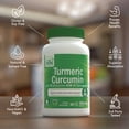 thumbnail image 3 of Health Thru Nutrition |Curcumin, 500 Mg, 120 Caps | Curcumina, 500 Mg, 120 Cápsulas, Suplemento para el Apoyo Antiinflamatorio, 3 of 3