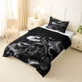 thumbnail image 2 of Erosebridal Extreme Sport Motocross Twin Comforter Sets,Wild Animal Eagle Bedding Set For Men Women, Reversible 2 Pieces, 2 of 7