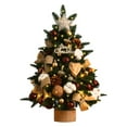 thumbnail image 1 of Christmas Tree Set Home Desktop DIY 45CM Small Tree PVC Lighted Tabletop Timer DIY Decorations Stable Easy Storage for Christmas Decoration Props, 1 of 1