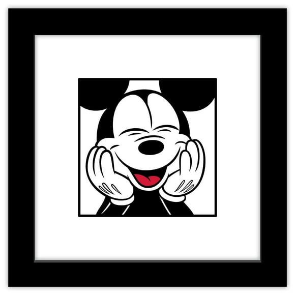 Póster mural Trends International Mickey Mouse, 30 x 30 cm