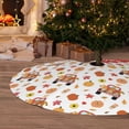 thumbnail image 6 of Lsque Cute Gnomes In Red Truck Print Christmas Tree Skirt, Tree Skirt with Ties or Velcro, Perfect for Holiday Decorations, Halloween, and New Year-30", 6 of 7
