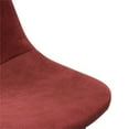 thumbnail image 7 of Pemberly Row Performance Velvet Side Chairs (Set of 2) in Red, 7 of 7