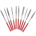 thumbnail image 4 of Kit de limas para dar forma a galvanoplastia, herramientas manuales para carpintería, Metal, vidrio, cerámica, 5x180mm, 10 Uds., 4 of 8