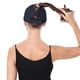 thumbnail image 5 of Gorra de Béisbol de de Caballo Alta para Mujer, Gorra Deportiva de de Secado Rápido y Rendimiento para Correr. Azul Marino Talla Única, 5 of 5