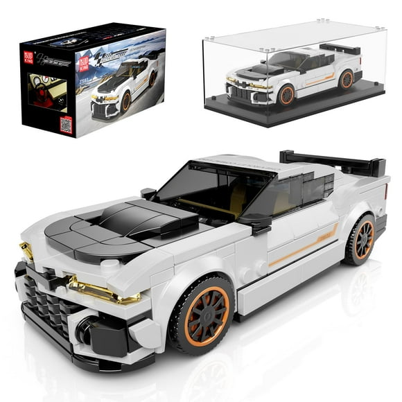 Mould King ZL1 Classic Sports Car Building Kits, MOC Racing Car Toys Model, Vehicle Blocks Set Suitable for Boys to Build, House Decoration Gifts for Kids and Adults 27083 (421 Pcs)