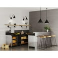 thumbnail image 2 of Progress Lighting Hinton 1-Light Pendant, Matte Black, Cone Shade, 2 of 17
